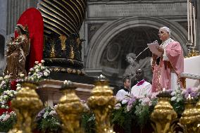 Pope Leo XIV Celebrates Mass For Jubilee of Prisoners - Vatican