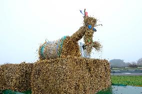 Farmers Protest And Blockade On Highway A64 - France