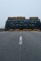 Farmers Protest And Blockade On Highway A64 - France