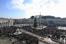 Pope Leo XIV Leads Angelus Prayer - Vatican
