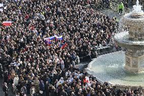 Pope Leo XIV Leads Angelus Prayer - Vatican