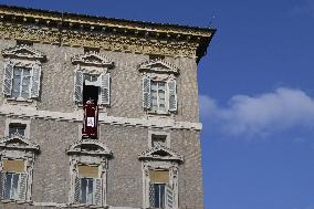 Pope Leo XIV Leads Angelus Prayer - Vatican