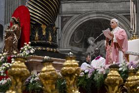 Pope Leo XIV Celebrates Mass For Jubilee of Prisoners - Vatican