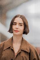 Lily Collins portrait  - Paris