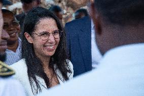 Overseas Minister Naima Moutchou Visits Mayotte - Day 1