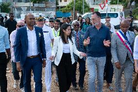 Overseas Minister Naima Moutchou Visits Mayotte - Day 1