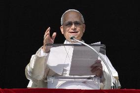 Pope Leo XIV Leads the Angelus Prayer - Vatican