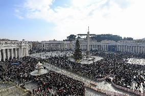 Pope Leo XIV Leads the Angelus Prayer - Vatican