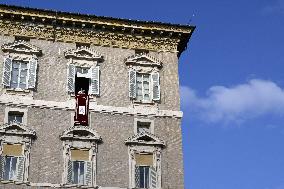 Pope Leo XIV Leads the Angelus Prayer - Vatican