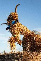 Farmers Protest And Block On Highway A64 - France