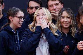 Giorgia Meloni At Last Day of Atreyu 2025 - Rome