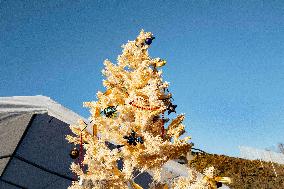 Farmers Protest And Block On Highway A64 - France