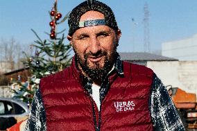 Farmers Protest And Block On Highway A64 - France