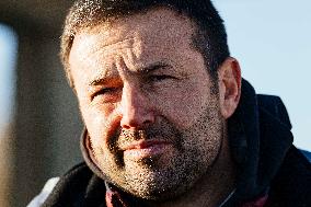 Farmers Protest And Block On Highway A64 - France