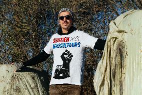 Farmers Protest And Block On Highway A64 - France