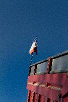 Farmers Protest And Block On Highway A64 - France