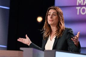 Marine Tondelier Portraits On Dimanche En Politique - Paris