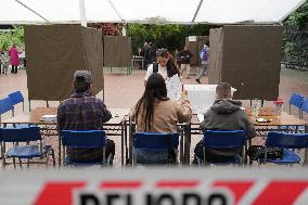 Chileans Vote For Presidential Elections - Chile