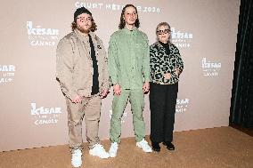 Photocall Courts Metrages Cesar 2026 in Paris FA