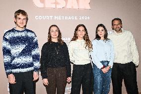 Photocall Courts Metrages Cesar 2026 in Paris FA