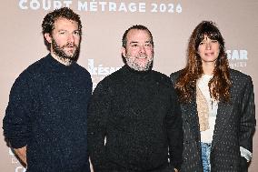Photocall Courts Metrages Cesar 2026 in Paris FA