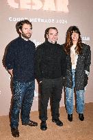 Photocall Courts Metrages Cesar 2026 in Paris FA