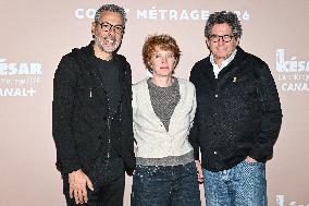 Photocall Courts Metrages Cesar 2026 in Paris FA