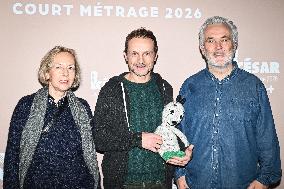 Photocall Courts Metrages Cesar 2026 in Paris FA
