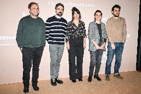 Photocall Courts Metrages Cesar 2026 in Paris FA