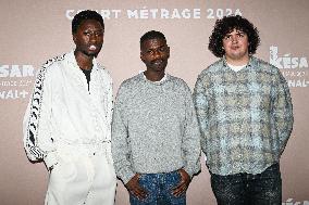 Photocall Courts Metrages Cesar 2026 in Paris FA