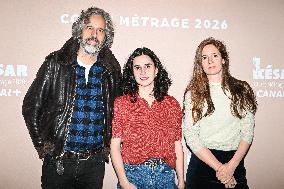 Photocall Courts Metrages Cesar 2026 in Paris FA