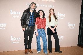 Photocall Courts Metrages Cesar 2026 in Paris FA
