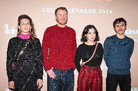 Photocall Courts Metrages Cesar 2026 in Paris FA