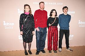 Photocall Courts Metrages Cesar 2026 in Paris FA