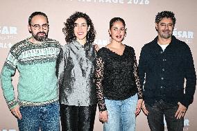Photocall Courts Metrages Cesar 2026 in Paris FA