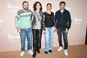 Photocall Courts Metrages Cesar 2026 in Paris FA