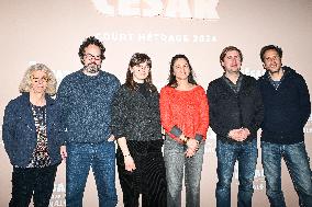 Photocall Courts Metrages Cesar 2026 in Paris FA