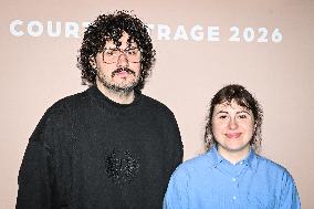 Photocall Courts Metrages Cesar 2026 in Paris FA