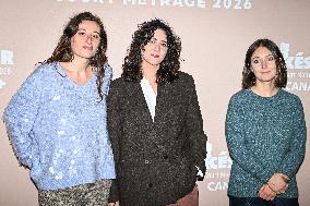 Photocall Courts Metrages Cesar 2026 in Paris FA