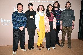 Photocall Courts Metrages Cesar 2026 in Paris FA