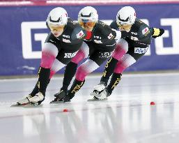 Speed skating: World Cup in Hamar