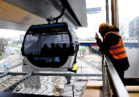 Valerie Pecresse At Cable C1 Inauguration - Creteil