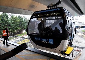 Valerie Pecresse At Cable C1 Inauguration - Creteil