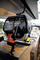 Valerie Pecresse At Cable C1 Inauguration - Creteil