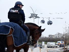 Valerie Pecresse At Cable C1 Inauguration - Creteil