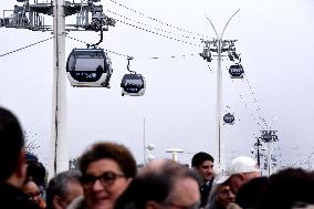 Valerie Pecresse At Cable C1 Inauguration - Creteil