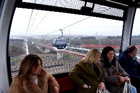 Valerie Pecresse At Cable C1 Inauguration - Creteil