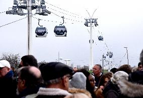 Valerie Pecresse At Cable C1 Inauguration - Creteil