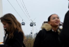 Valerie Pecresse At Cable C1 Inauguration - Creteil