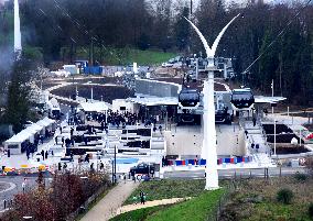 Valerie Pecresse At Cable C1 Inauguration - Creteil